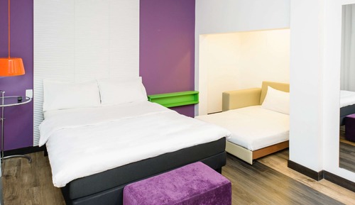 Apartamento estándar, 1 cama doble con sofá cama