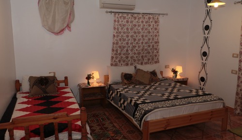 Habitación triple Deluxe, vistas al jardín