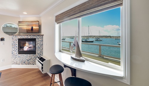Habitación panorámica doble, baño privado, vistas al mar (Bayview Oceanfront)