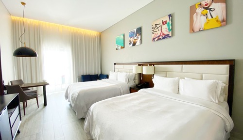 Habitación superior, 2 camas de matrimonio