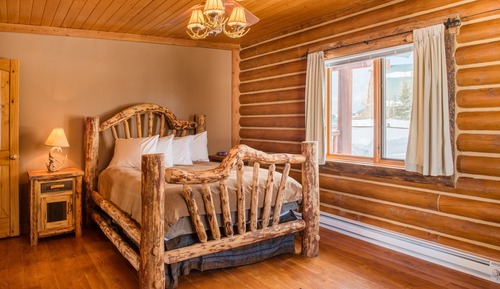 Cabaña, 1 cama de matrimonio