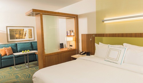 Suite, 1 cama de matrimonio grande con sofá cama