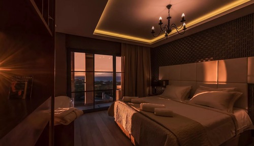 Suite presidencial, 1 habitación, bañera de hidromasaje, vistas al mar
