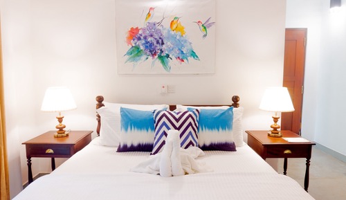 Habitación Deluxe doble, 1 cama de matrimonio, vistas al jardín