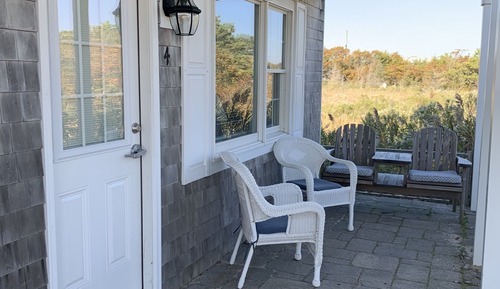Habitación tradicional doble, baño privado, vistas parciales al mar (Brewster 1st Floor)