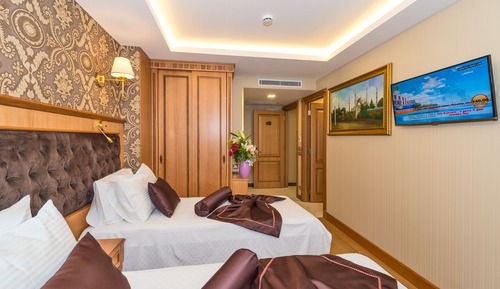 Habitación estándar con 1 cama doble o 2 individuales