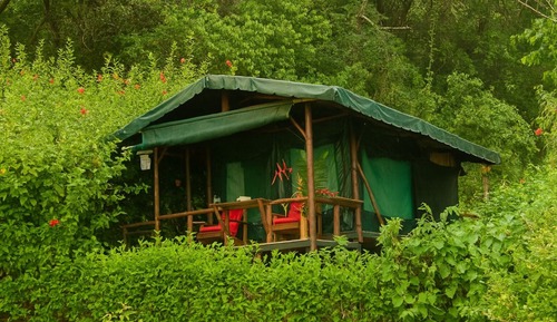 Bungalow, 2 camas individuales, vistas a la montaña