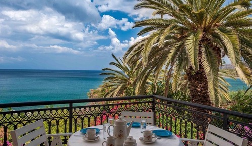 Casa superior, vistas al mar