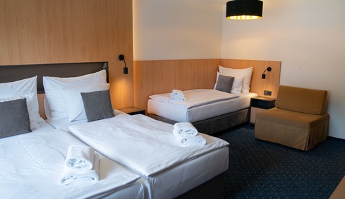 Habitación triple superior (without Aquapark entrance)