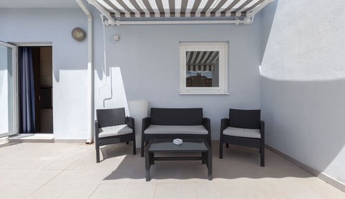 Habitación doble, terraza