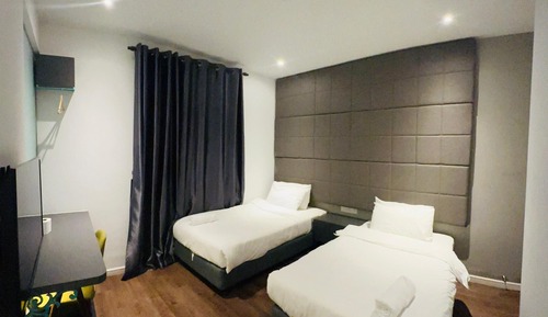 Habitación Deluxe con 2 camas individuales, 2 camas individuales