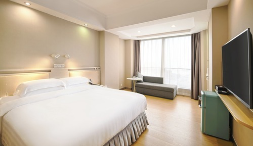 Habitación superior, 1 cama de matrimonio grande, vistas al mar