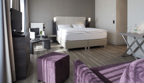 Suite junior, 1 cama de matrimonio grande con sofá cama