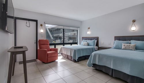 Suite estudio Deluxe, 2 camas de matrimonio, cocina
