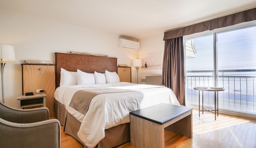 Habitación superior, 1 cama de matrimonio grande, vistas al mar