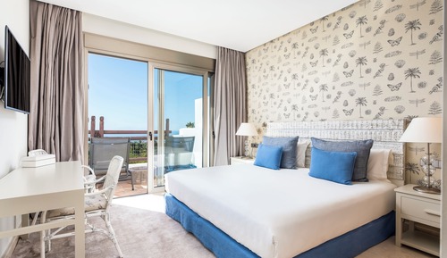 Suite, 1 habitación, terraza, vistas parciales al mar