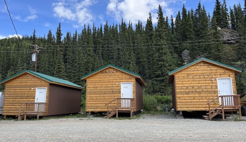 Cabaña básica, 1 cama de matrimonio, no fumadores, baño privado