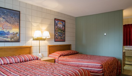 Habitación estándar, 2 camas dobles, fumadores