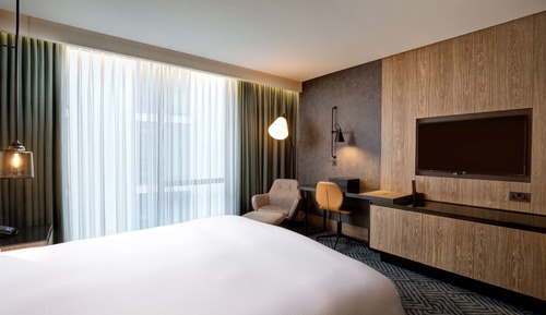 Habitación básica, 1 cama de matrimonio grande
