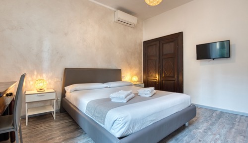 Habitación doble, baño privado