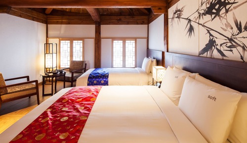 Habitación Deluxe doble, varias camas