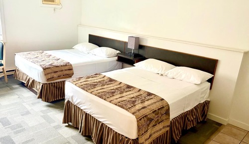 Habitación estándar, 2 camas de matrimonio, cocina