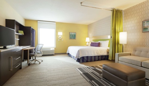 Estudio, 1 cama de matrimonio grande, accesible para personas con discapacidad (Mobility & Hearing)