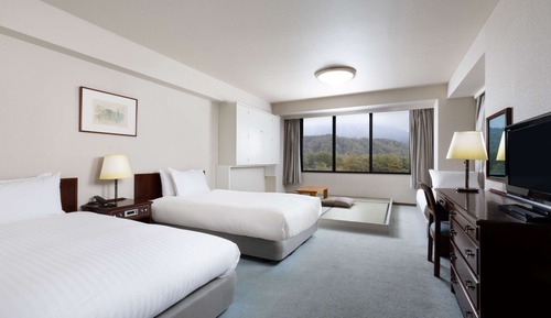Habitación clásica, varias camas, vistas al mar (Japanese-Western Style)