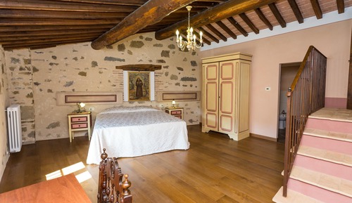 Apartamento, 2 habitaciones, chimenea (Soppalco)