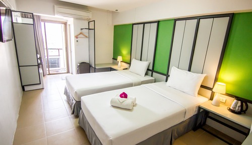 Habitación superior con 2 camas individuales