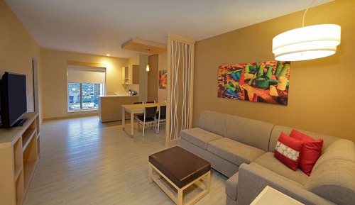Habitación, 2 camas de matrimonio (High Floor, No Sofabed)
