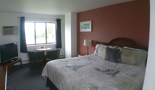 Habitación, 1 cama de matrimonio grande, vistas al lago, planta baja