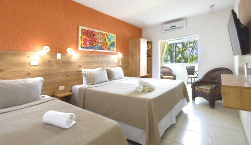 Habitación triple superior, vistas al mar