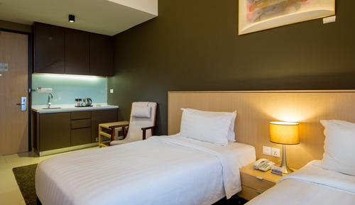 Habitación Premier con 2 camas individuales, 2 camas individuales