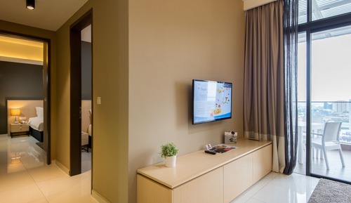 Suite ejecutiva, 2 habitaciones, vistas a la ciudad
