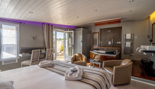Suite de lujo, 1 habitación, bañera de hidromasaje