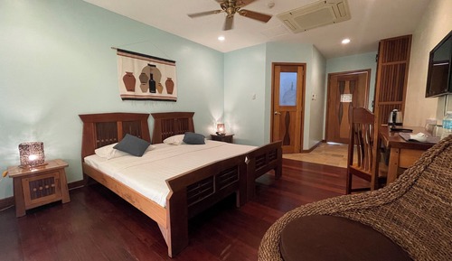 Habitación superior, balcón