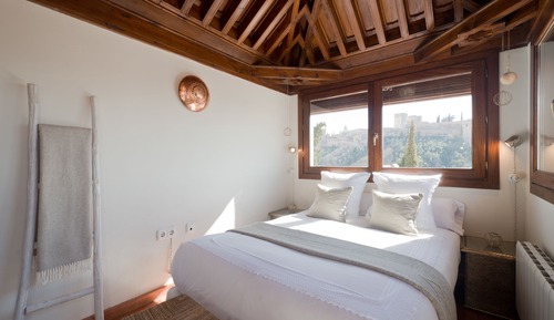 Habitación panorámica doble, baño privado (Alhambra, Private Terrace)