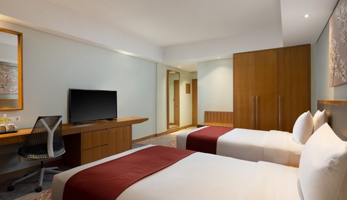 Habitación estándar, 2 camas individuales, vistas a la ciudad