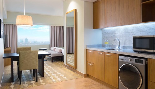 Suite, 1 habitación, vistas a la ciudad (Dining)