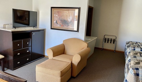 Habitación, varias camas