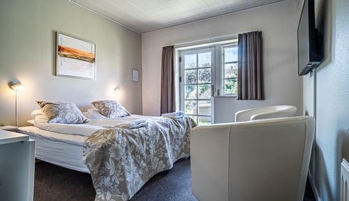 Habitación estándar con 1 cama doble o 2 individuales