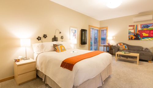 Suite, vistas al patio