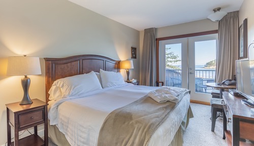 Habitación, 1 cama de matrimonio, vistas al mar