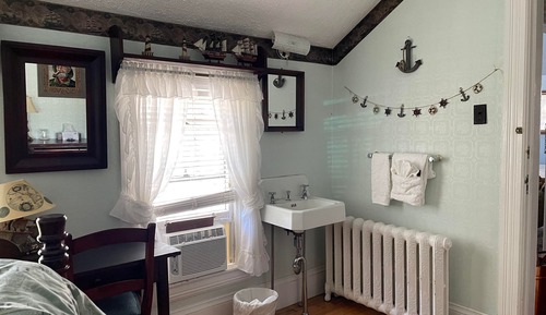 Habitación individual, baño privado, vistas al jardín (Single)