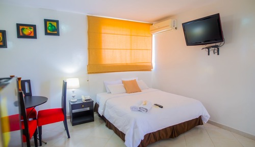 Habitación doble superior, 1 cama de matrimonio, baño privado
