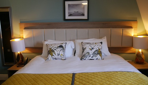 Habitación Club con 1 cama doble o 2 individuales, 1 cama doble, vistas al mar, mirando al mar