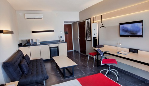 Habitación superior, 1 cama de matrimonio con sofá cama
