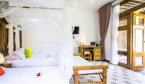 Habitación con 2 camas individuales (Mekong River View)