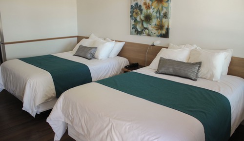Habitación estándar, 2 camas dobles (rez-de-chausée)